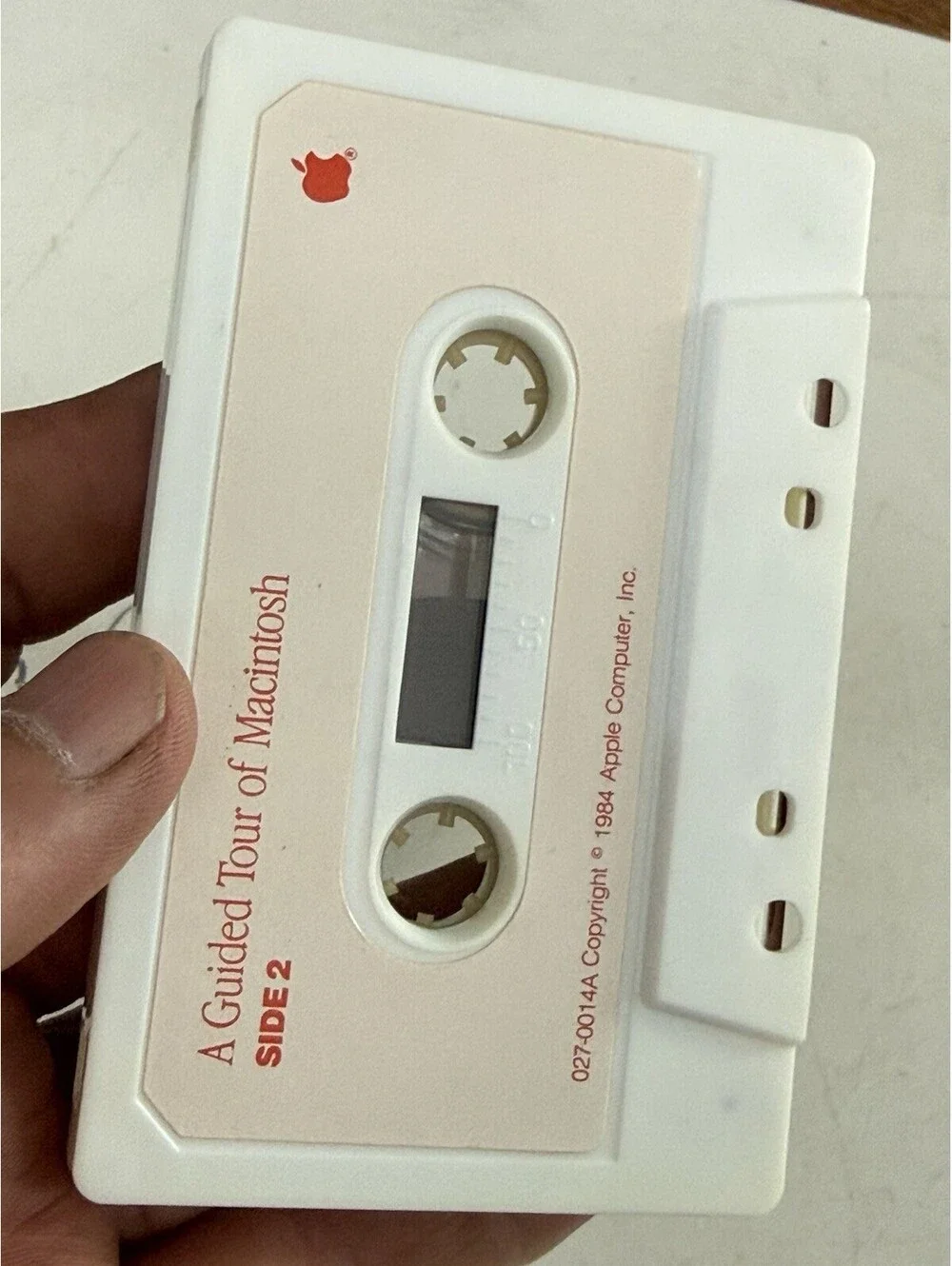 1984 A Guided Tour of Macintosh and MacWrite MacPaint Cassette 128K M0001 Mac
